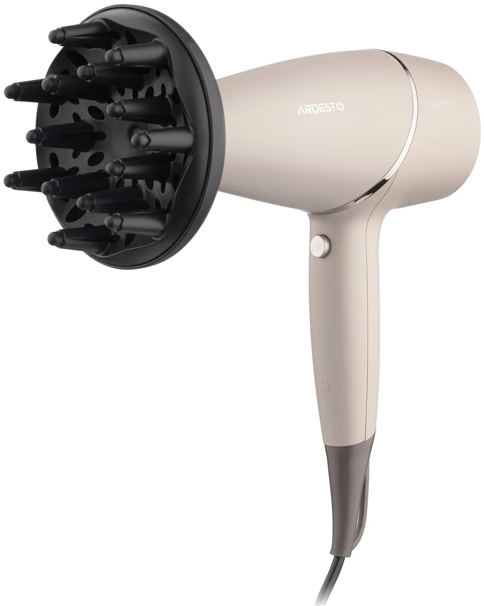 Фен ARDESTO Pearl Cream HD-Y701PERL 1750-2100 Вт 3 скорости 3 режима бежевый