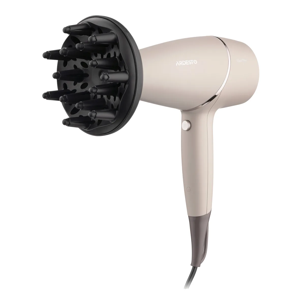 Фен ARDESTO Pearl Cream HD-Y701PERL 1750-2100 Вт 3 скорости 3 режима бежевый