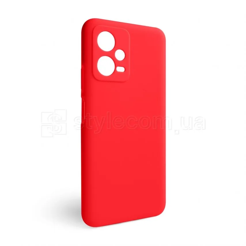 Чохол силіконовий для смартфона червоний 5G Redmi Note 12