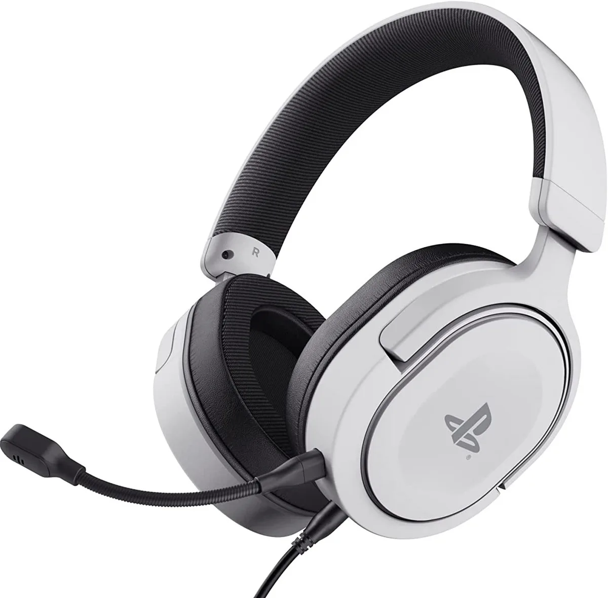 Гарнитура Trust GXT 498 Forta для PS5, 3.5мм, белая