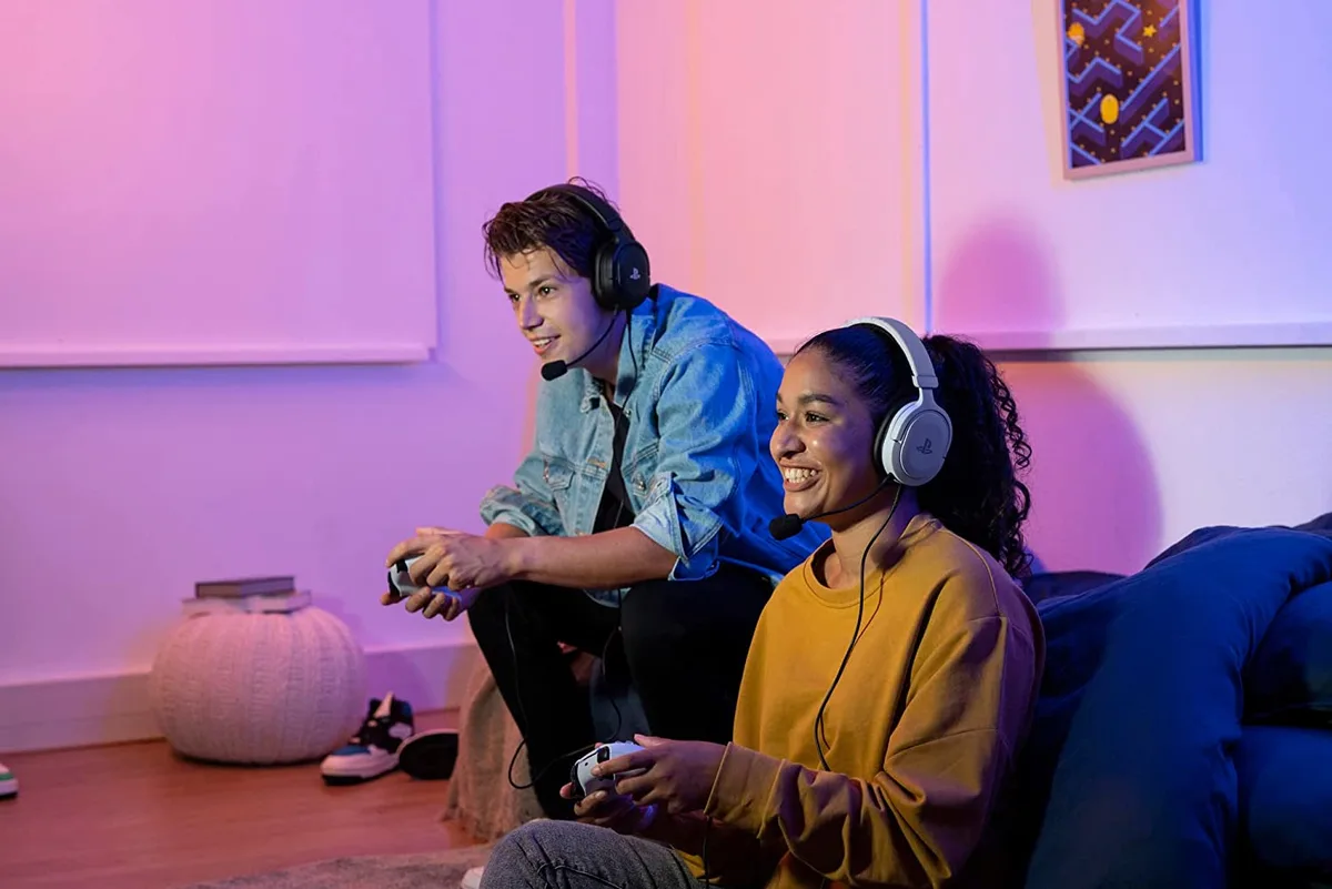 Гарнитура Trust GXT 498 Forta для PS5, 3.5мм, белая