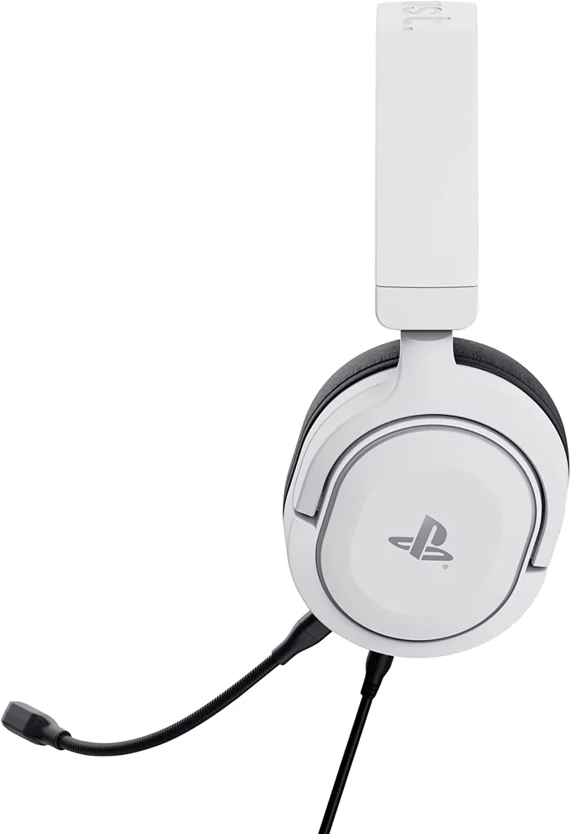 Гарнитура Trust GXT 498 Forta для PS5, 3.5мм, белая