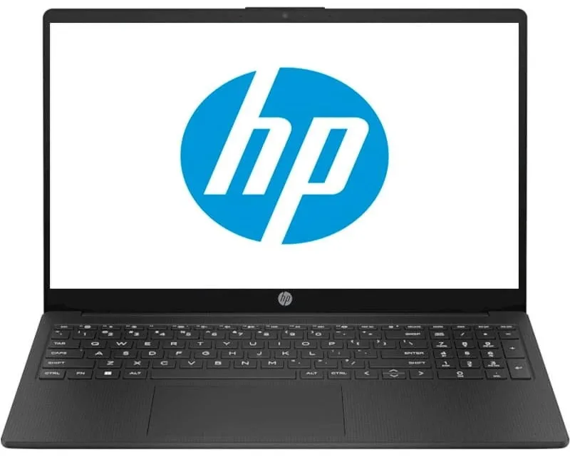 Ноутбук HP 15-fc0317ua 15.6" FHD IPS AG, AMD R5-7520U, 16GB, F512GB, UMA, DOS, чорний
