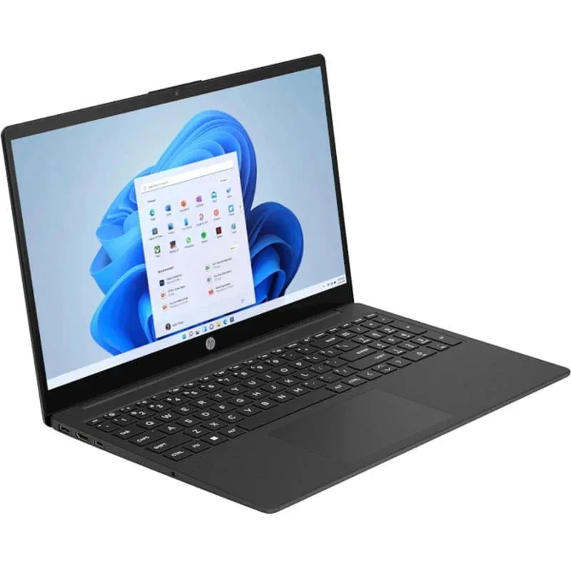 Ноутбук HP 15-fc0317ua 15.6" FHD IPS AG, AMD R5-7520U, 16GB, F512GB, UMA, DOS, чорний