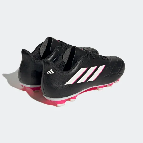Футбольные бутсы Adidas синтетическая кожа 42 черные с розовым