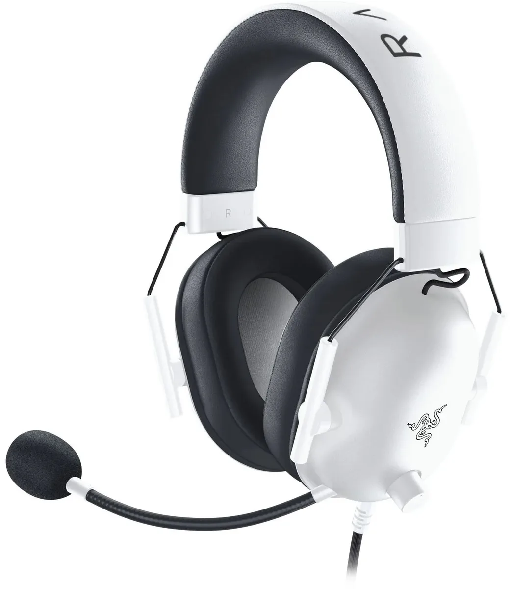 Игровая гарнитура Razer BlackShark V2 X, 7.1, mini-jack, 1.3м, белая.