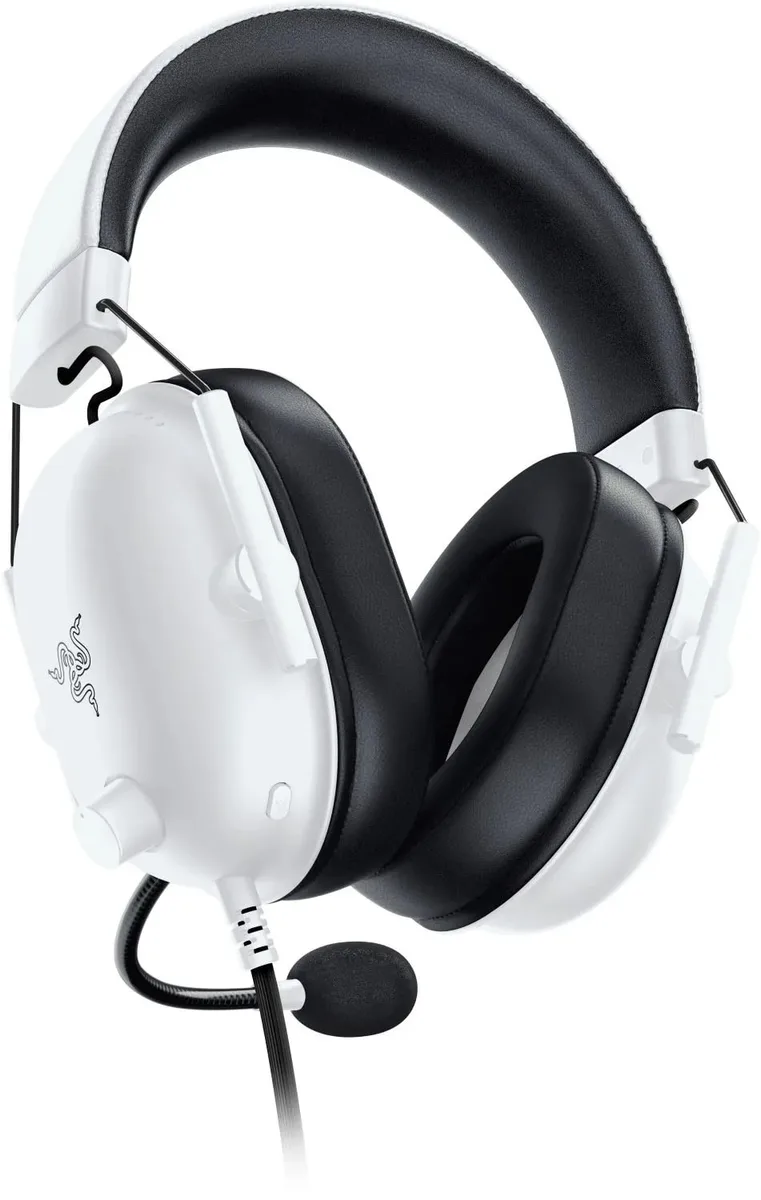 Игровая гарнитура Razer BlackShark V2 X, 7.1, mini-jack, 1.3м, белая.