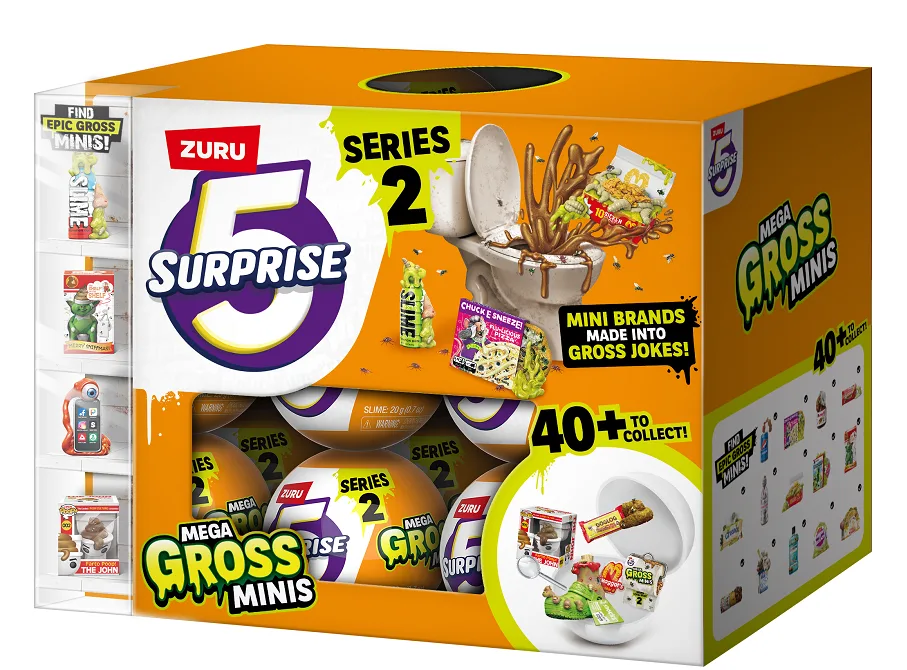 Ігровий набір Zuru Mega Gross Minis Фігурки-сюрприз пластик 20г асортимент