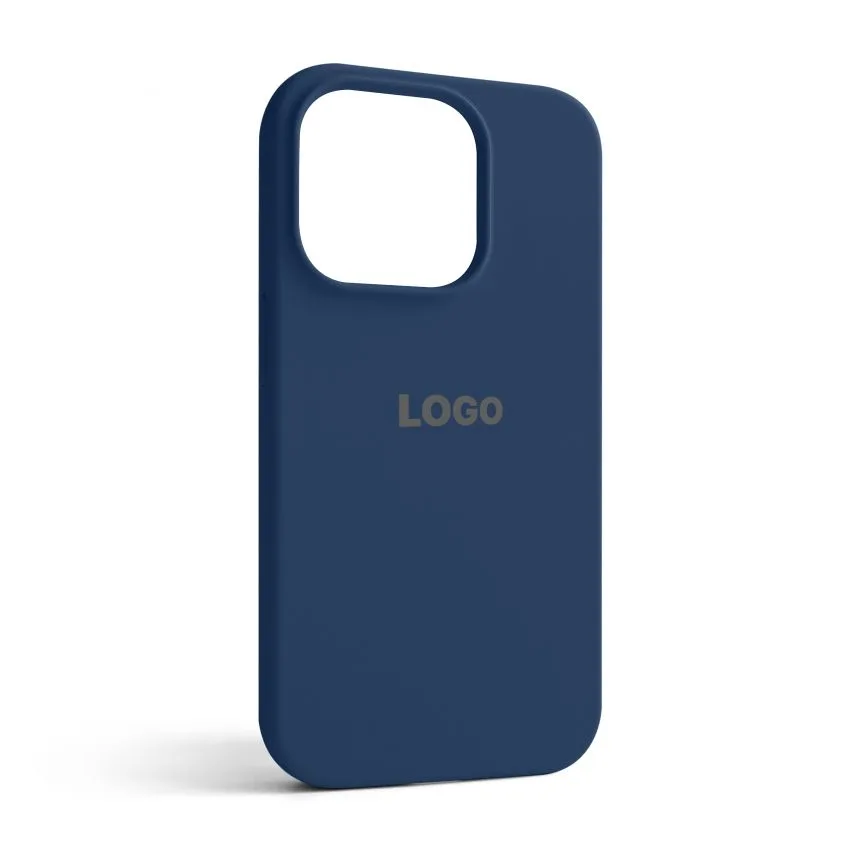 Чохол Silicone Case для Apple iPhone 15 Pro силіконовий синій