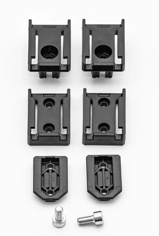 Набір кріплень Qbrick ABS пластик 5х5 см чорний