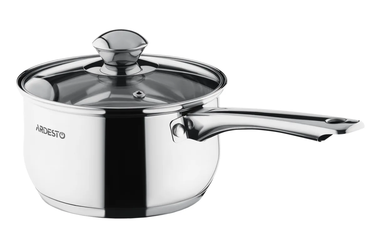 Набір кухонного посуду ARDESTO Gemini Gourmet Varese, 6 одиниць, з нержавіючої сталі.