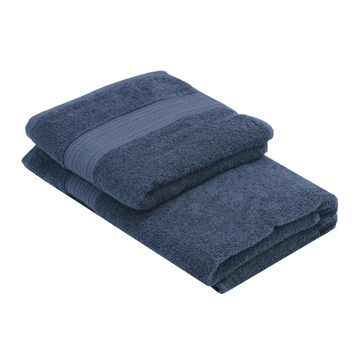 Махровий рушник ARDESTO UltraSoft 70х140см, 100% бавовна, синій.