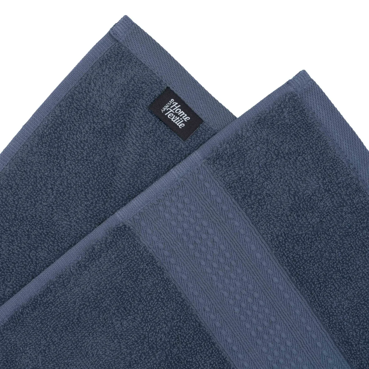 Махровий рушник ARDESTO UltraSoft 70х140см, 100% бавовна, синій.