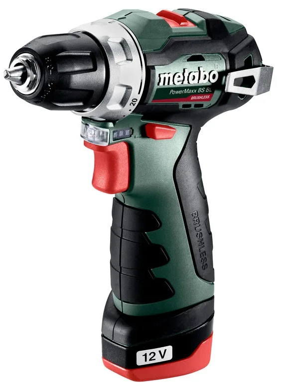 Акумуляторний дриль-шуруповерт Metabo Li-Power 12В 2А·год 0,8кг безщітковий