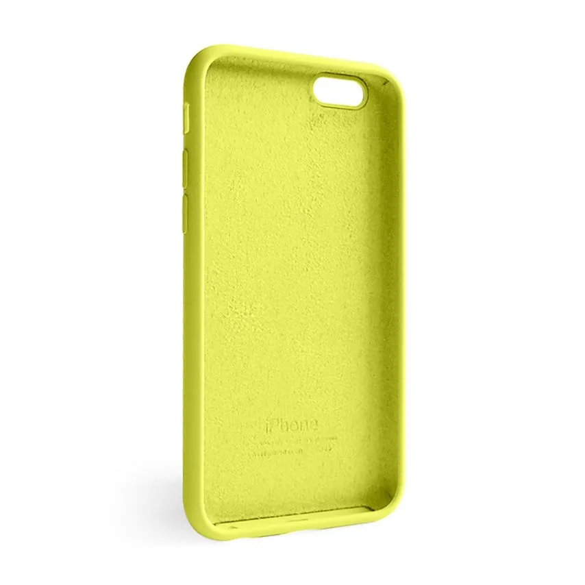 Чохол силіконовий для iPhone 6 6s жовтий
