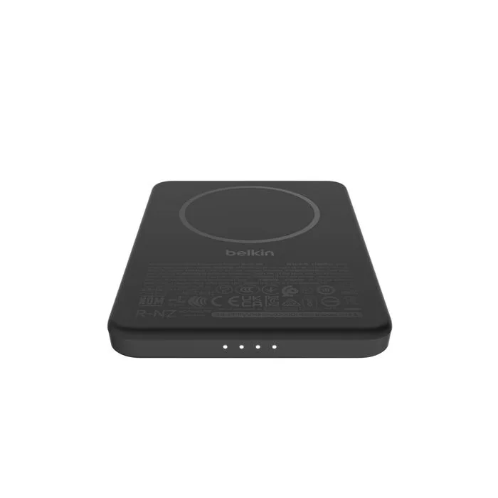Портативный аккумулятор Belkin литийионный 5000 мАч черный Slim Magnetic