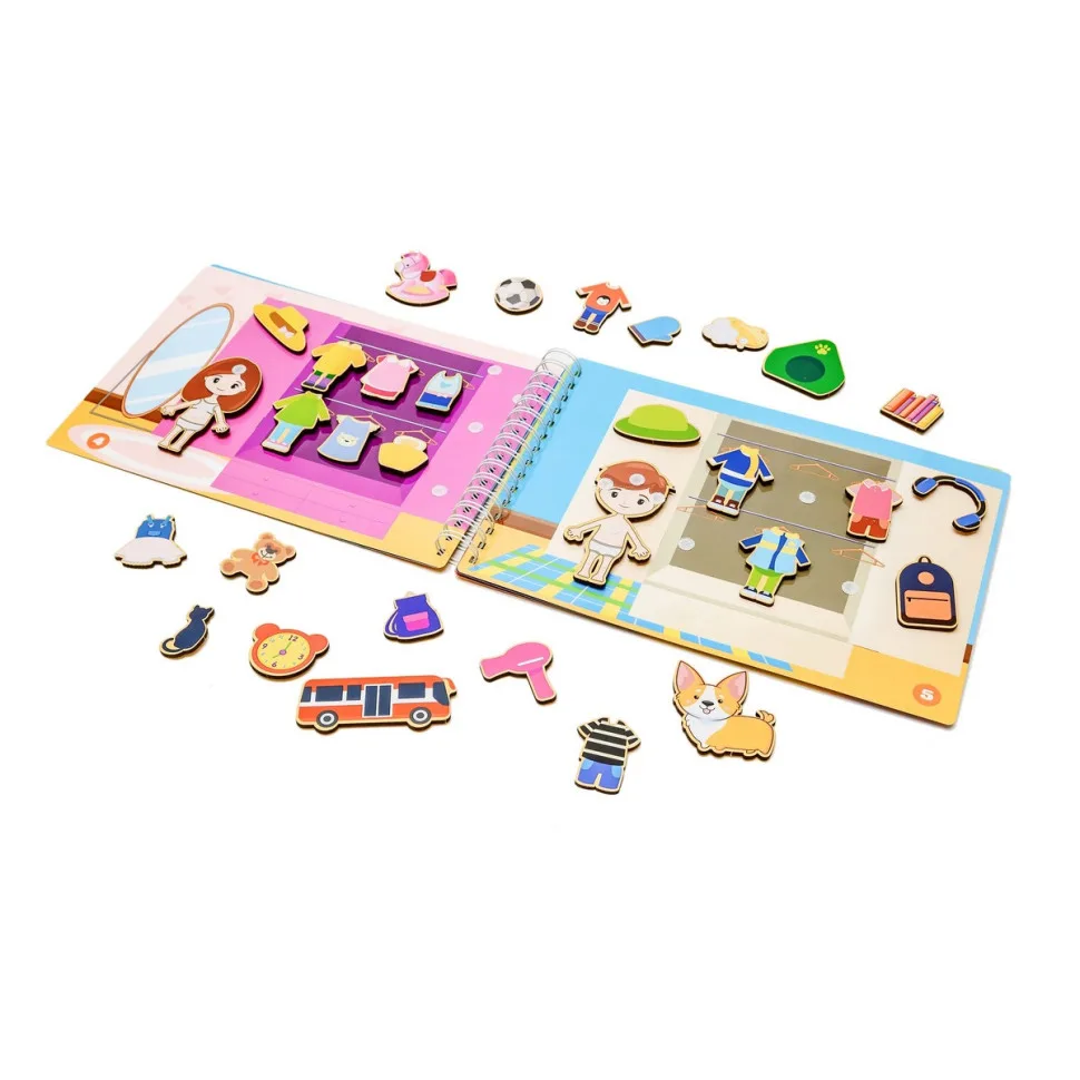 Розвиваюча іграшка Мока Бока Будинок PuzzleOK 103 деталі пластиковий багатоколірний