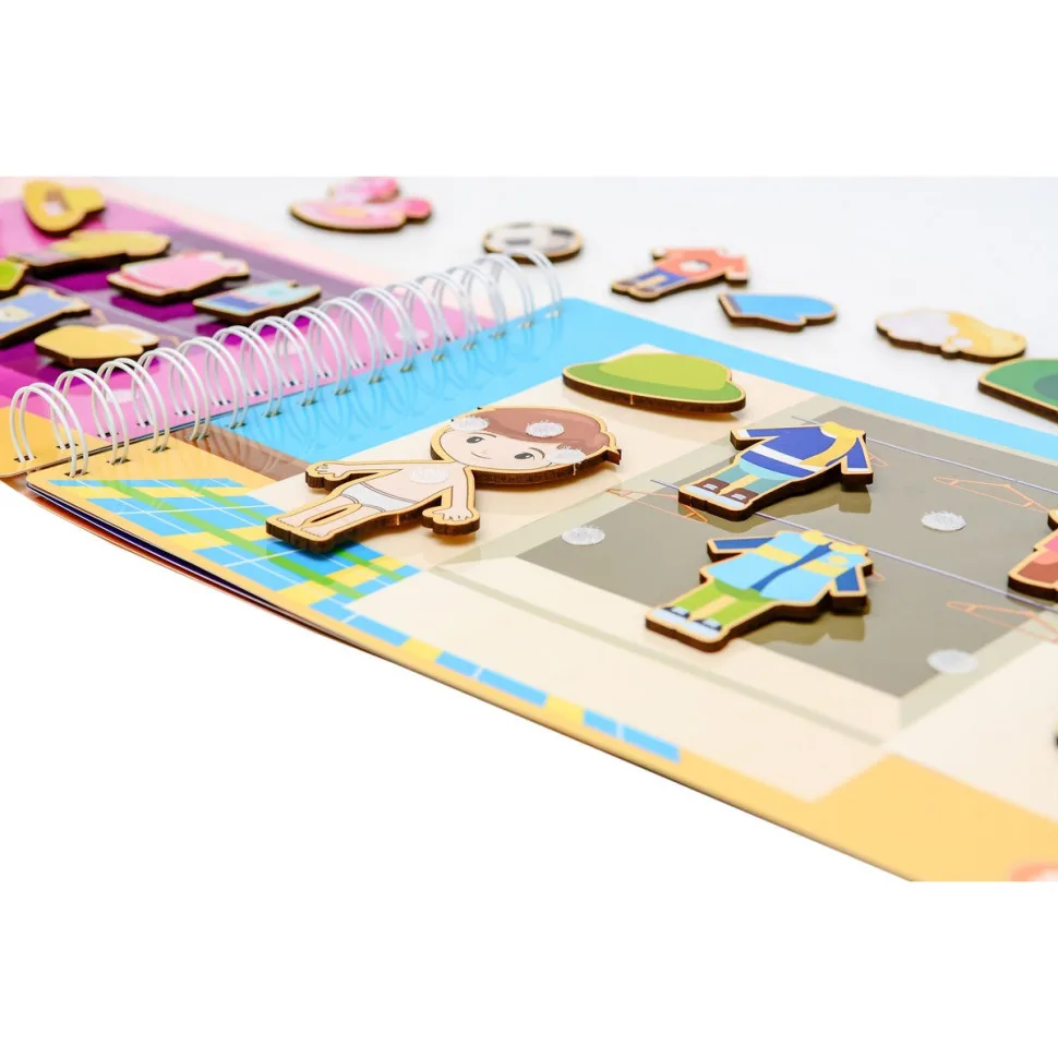 Розвиваюча іграшка Мока Бока Будинок PuzzleOK 103 деталі пластиковий багатоколірний