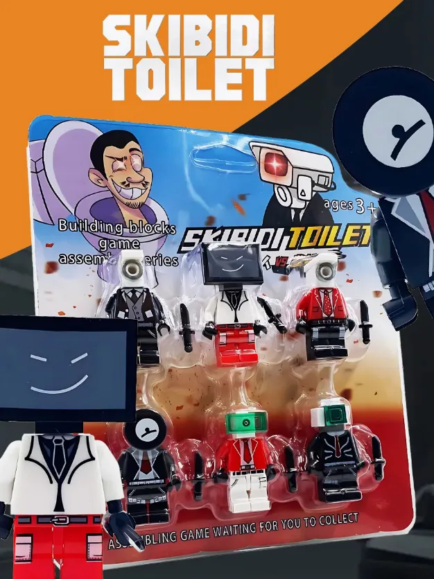 Набір фігурок LEGO ST 12 деталей пластик 19х16,5 см різні кольори