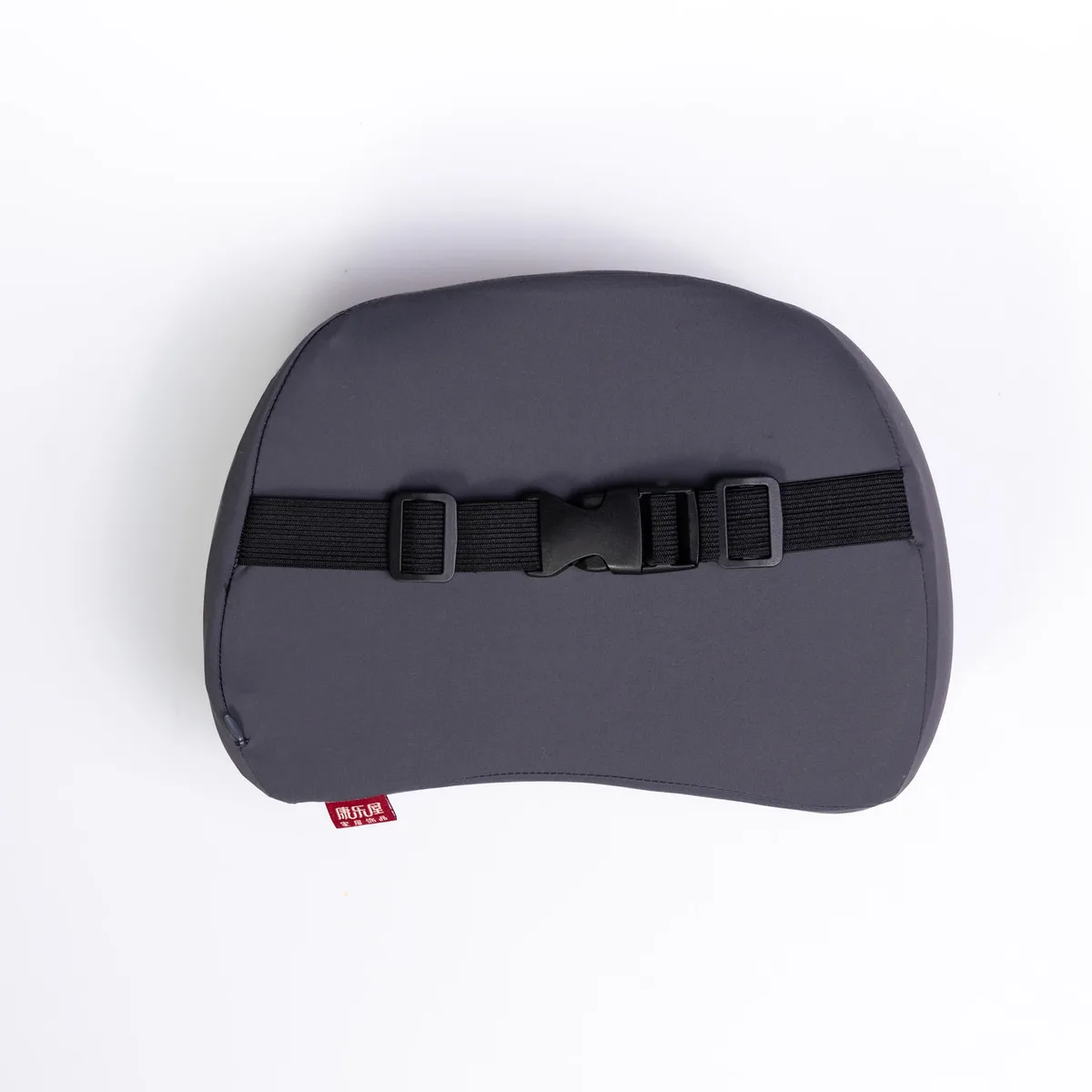 Подушка підголовник ортопедична Memory Foam 30х20х13 см сірий