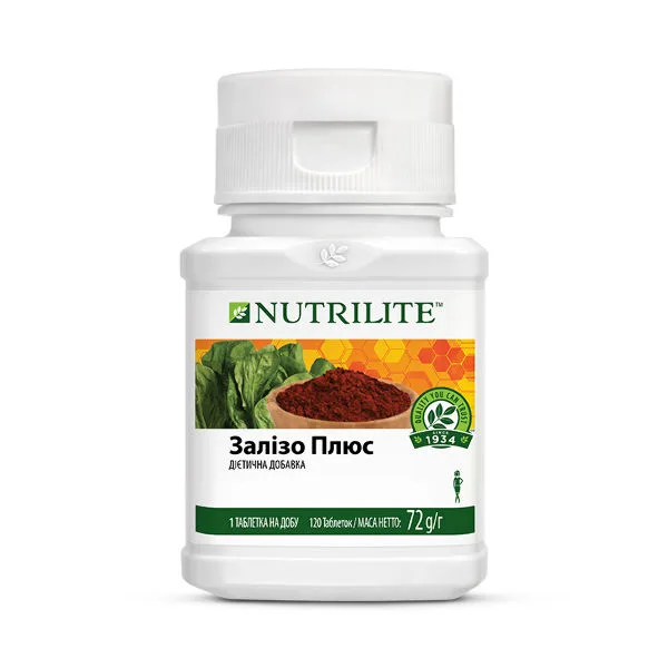 Nutrilite™ Залізо плюс, 120 капс. Амвей