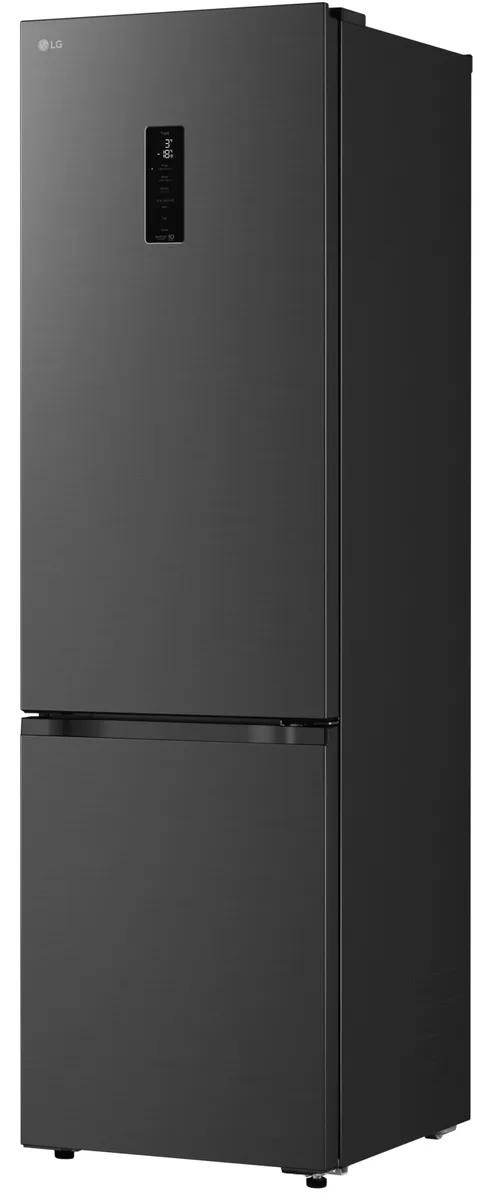 Холодильник LG двухкамерный инверторный черный 59,5х203х67,4 см