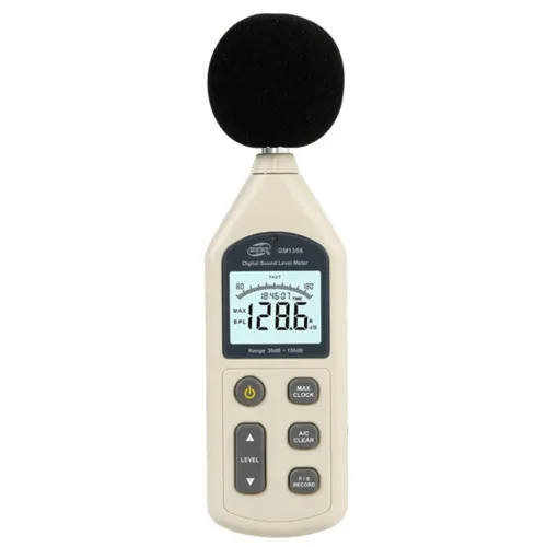 Шумомір Benetech GM1356 30-130 дБ USB високочутливий 6 В