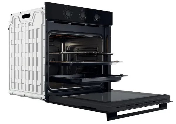Електрична духова шафа Whirlpool 71 л гідролізний чорна