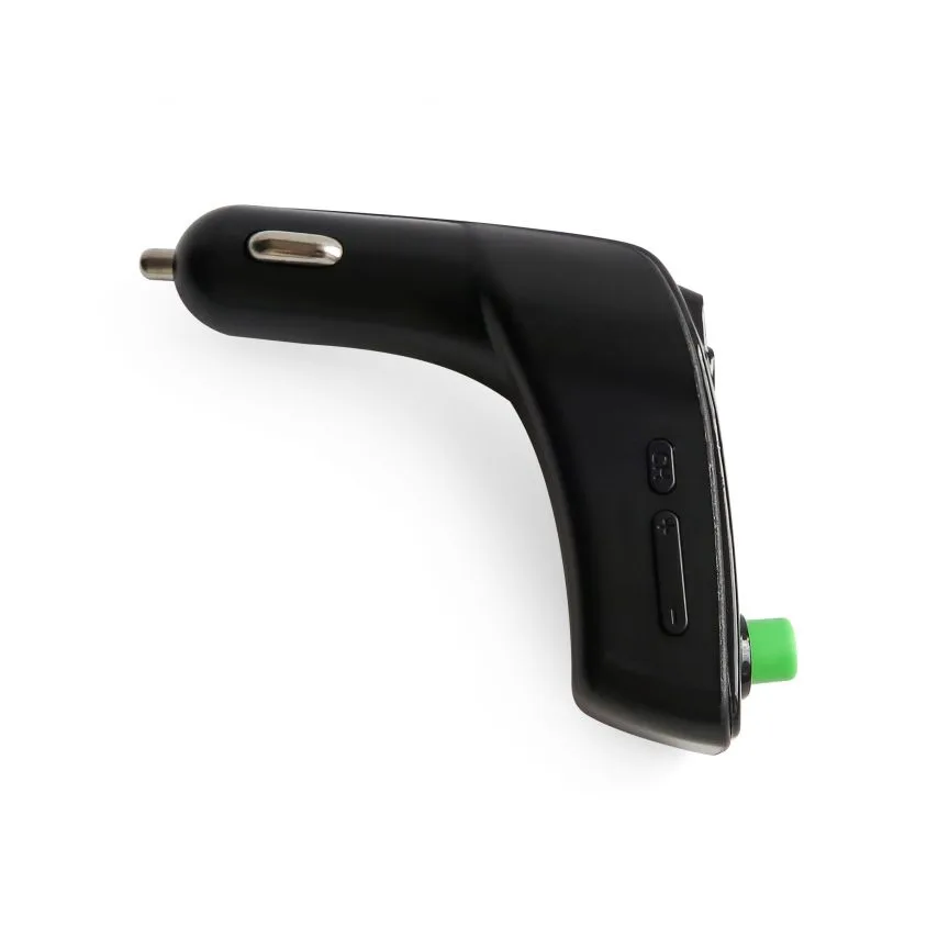 FM-трансмітер Bluetooth 4 порти USB 3,1A чорний