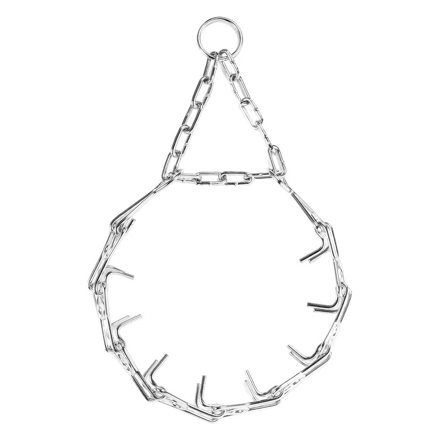 Нашийник металевий хромований M 30 мм x 52 см для собак COLLAR