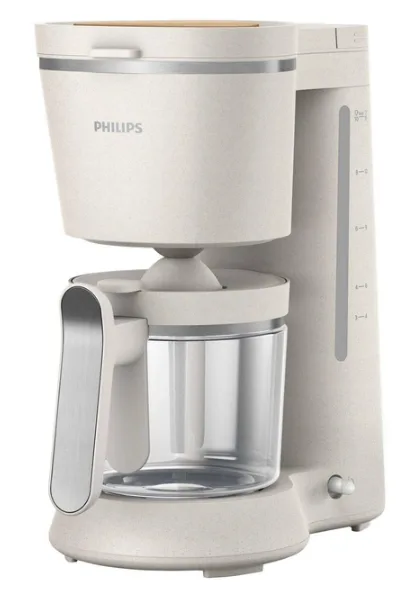 Крапельна кавоварка Philips пластик 1,2 л біла