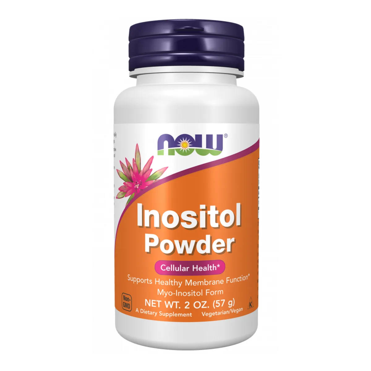 Инозитол порошок Now Foods 57 г вегетарианский миоинозитол