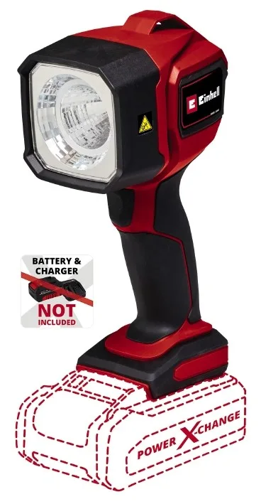Фонарь аккумуляторный Einhell 350 лм 18В LED Портативный 480 г