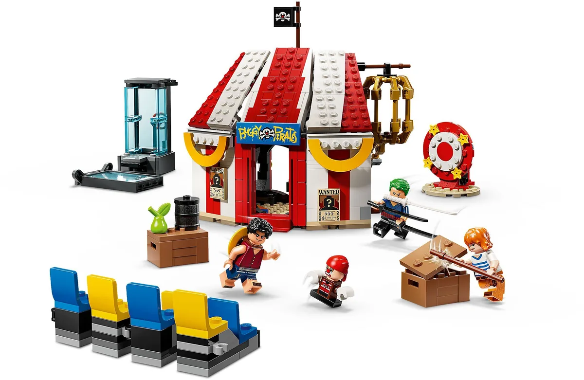 Конструктор LEGO ONE PIECE Цирковий намет клоуна Баґґі