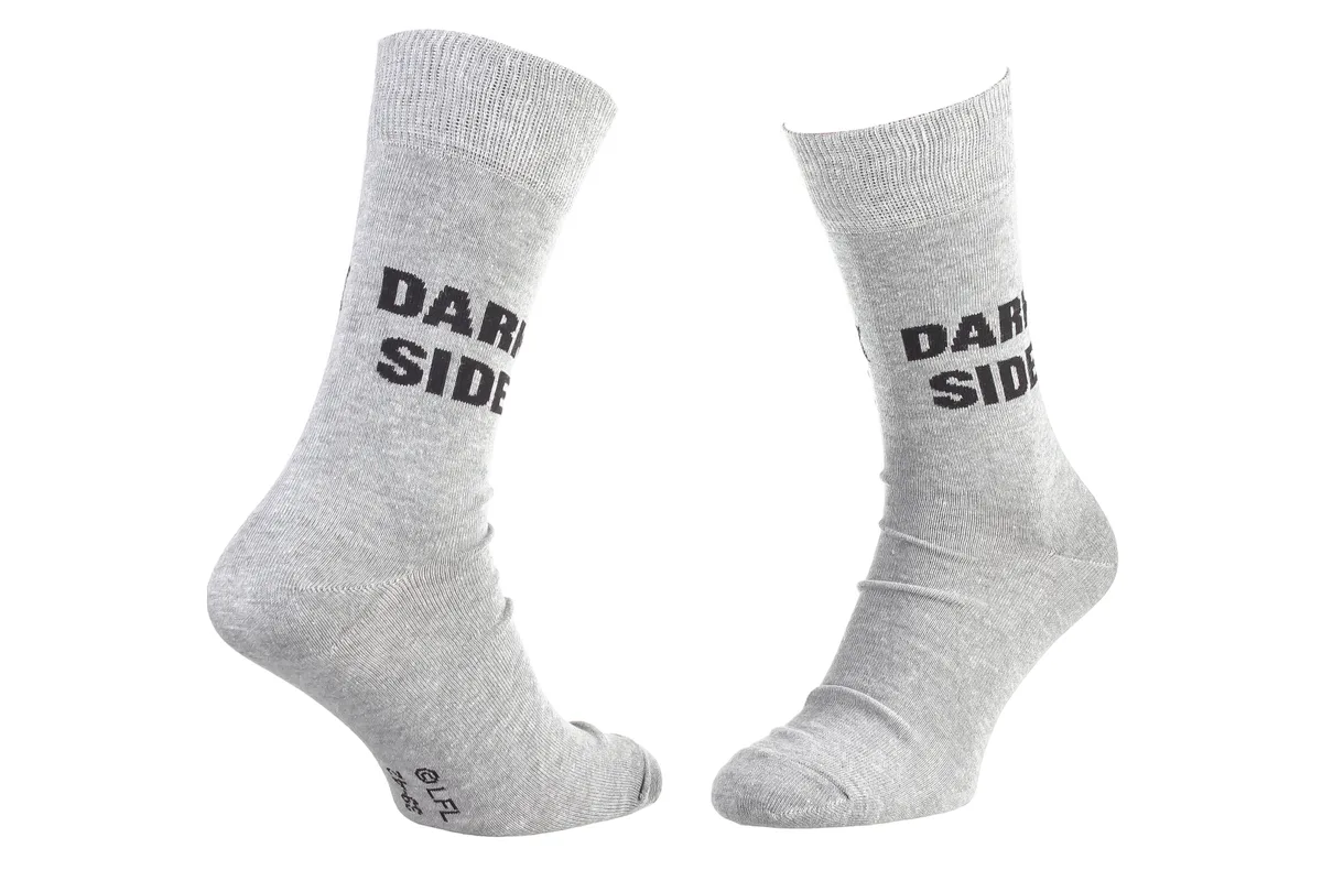 Шкарпетки STAR WARS DARK SIDE 75% бавовна 43-46 світло-сірий