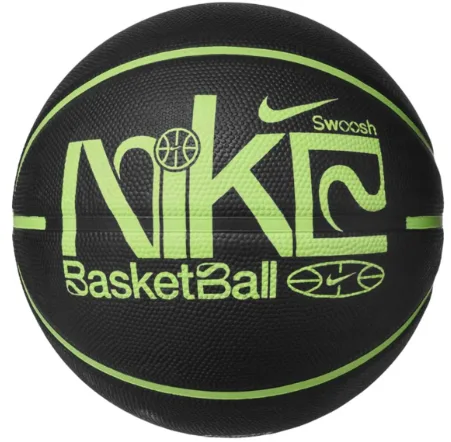 Баскетбольний м'яч NIKE гума 6 чорний зелений