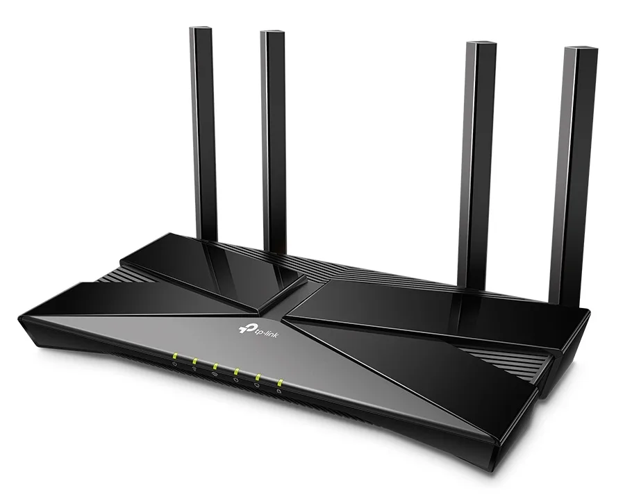 Бездротовий маршрутизатор TP-Link 802.11ax 2,4 ГГц 5 ГГц 4 порти LAN 260х135х41,6 мм