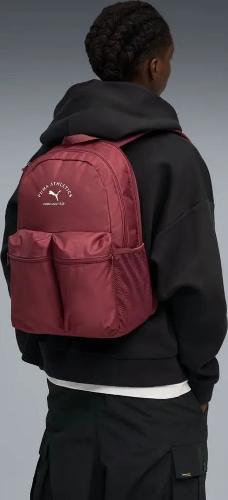 Рюкзак Puma 100% полиэстер 44 5х30х14 см 20L бордовый детский