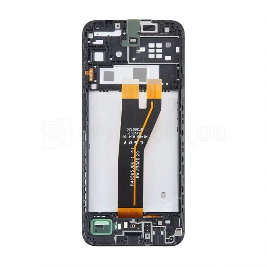 Дисплей LCD Samsung чорний 48 pin з сенсорним екраном Service Original