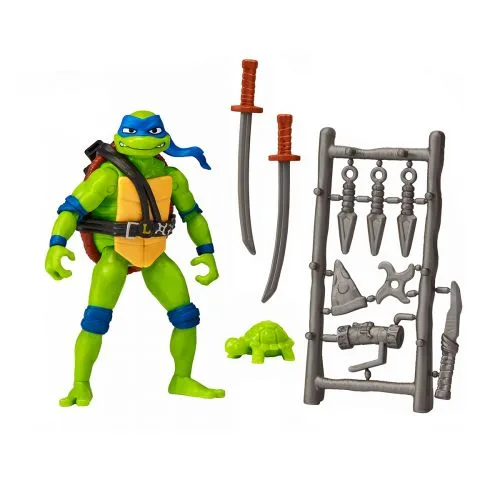 Ігрова фігурка Черепашки-Ніндзя Леонардо TMNT 12 см для колекціонування та ігор зі зброєю