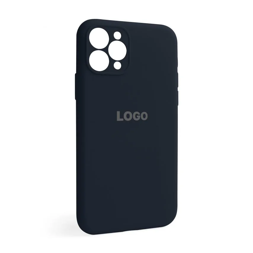 Чохол Silicone Case для Apple iPhone 11 Pro силіконовий 11 Pro синій закрита камера