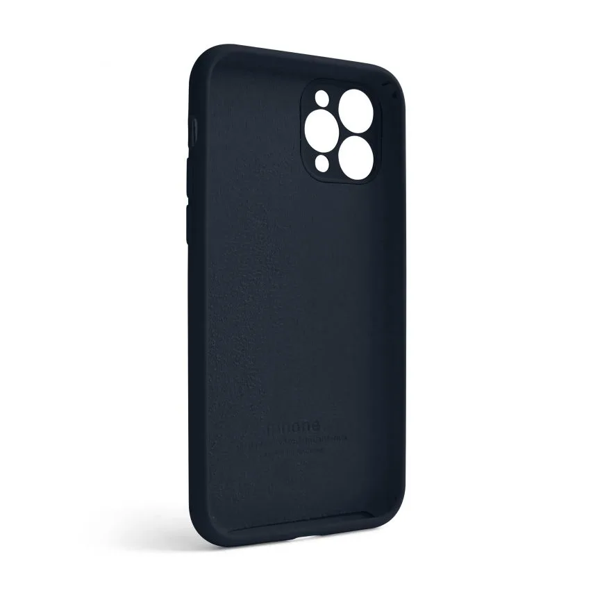 Чохол Silicone Case для Apple iPhone 11 Pro силіконовий 11 Pro синій закрита камера