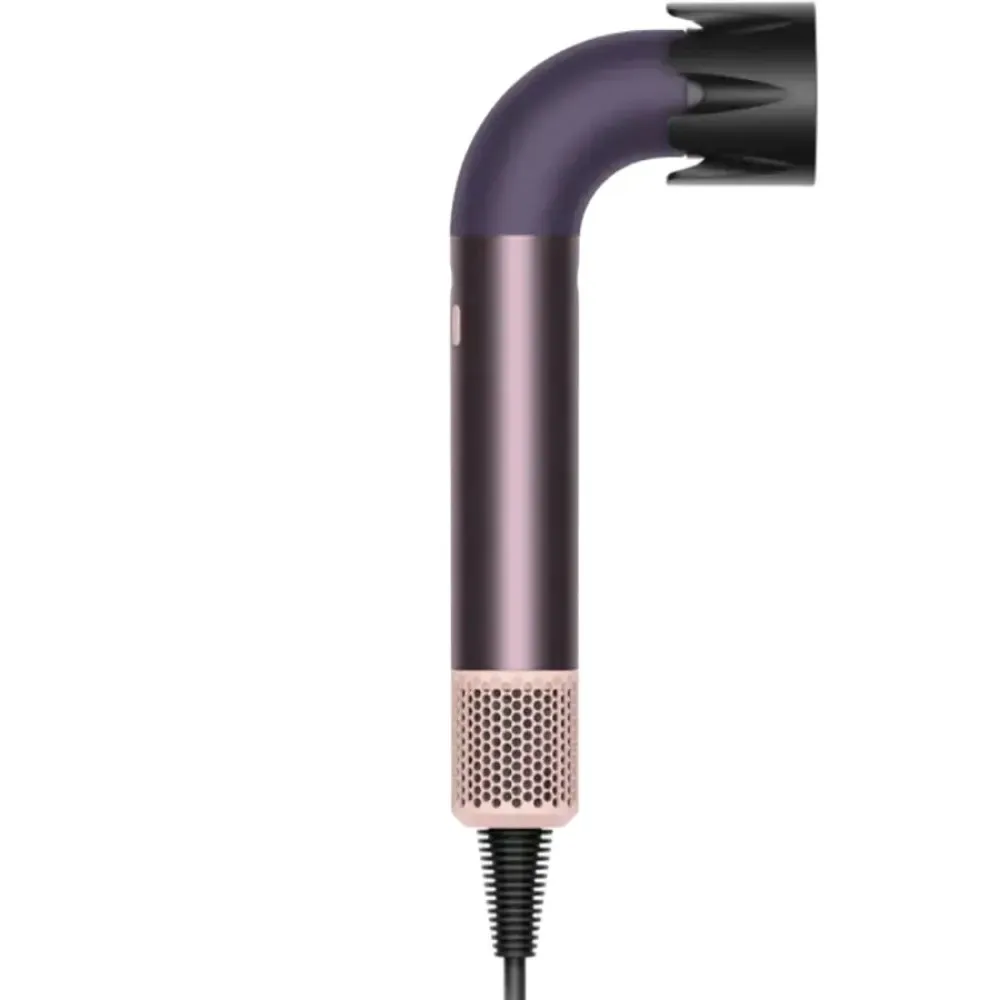 Фен Dyson HD17 Supersonic R Jasper/Plum, 1700Вт, 3 температурных режима, ионизация, холодный обдув, 5 насадок, фиолетовый