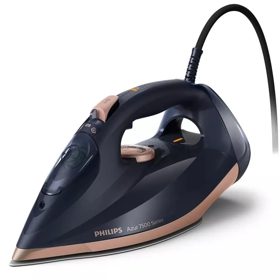 Праска Philips 7500 Series, потужність 3200 Вт, об'єм резервуару 300 мл, паровий удар 260 г, постійна подача пари 50 г, нержавіюча
