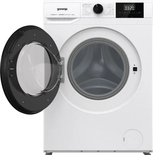 Пральна машина Gorenje автоматична 6 кг 1200 об/хв Нержавіюча сталь Білий
