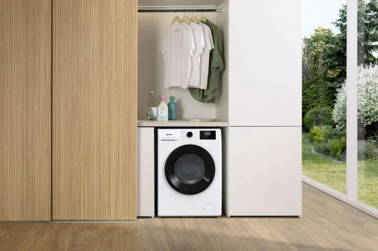 Пральна машина Gorenje автоматична 6 кг 1200 об/хв Нержавіюча сталь Білий