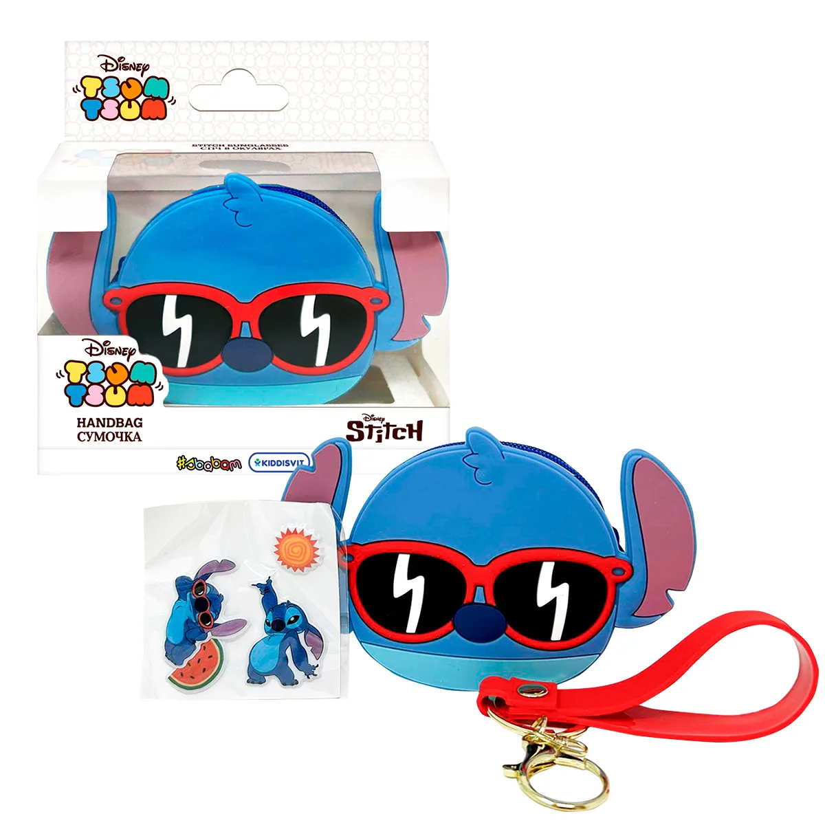Колекційна сумочка Tsum Tsum #sbabam комбіновані матеріали 12х2,5х8 см Стіч