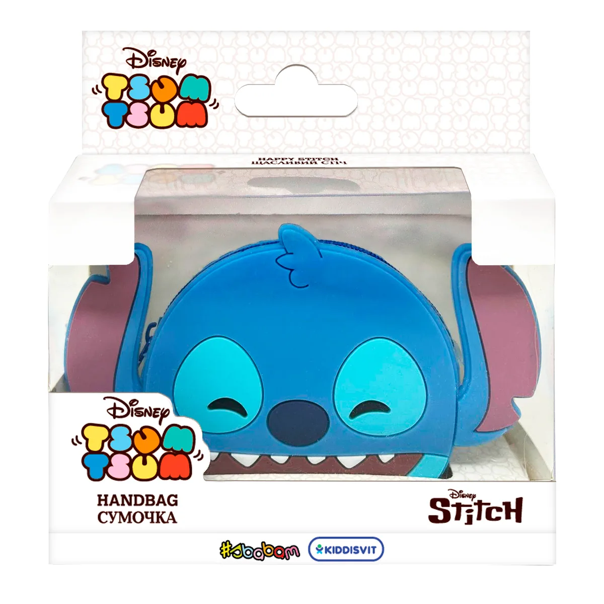 Колекційна сумочка Tsum Tsum #sbabam комбіновані матеріали 12х2,5х8 см Стіч