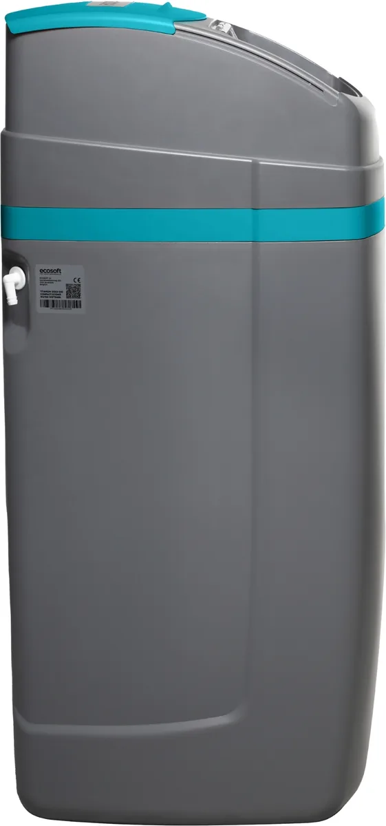 Фильтр для смягчения воды Ecosoft FU1035CABCETA Titanium Azure, производительность до 2 м3/ч, 1" подключение, объем 25 л, материал HCRS
