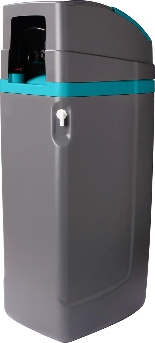 Фильтр для смягчения воды Ecosoft FU1035CABCETA Titanium Azure, производительность до 2 м3/ч, 1" подключение, объем 25 л, материал HCRS